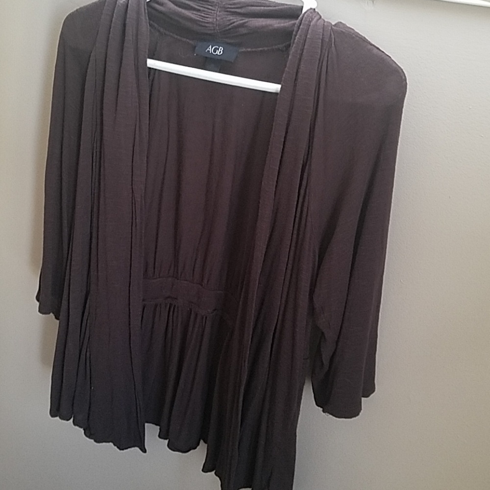 AGB • Brown Cardigan